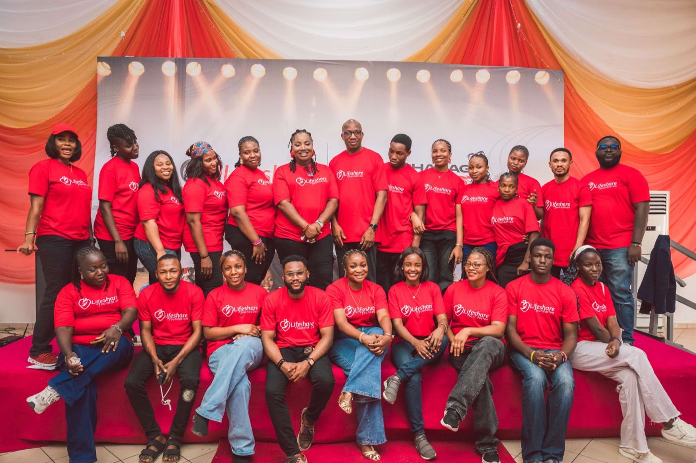 Lifeshare Foundation team members and volunteers